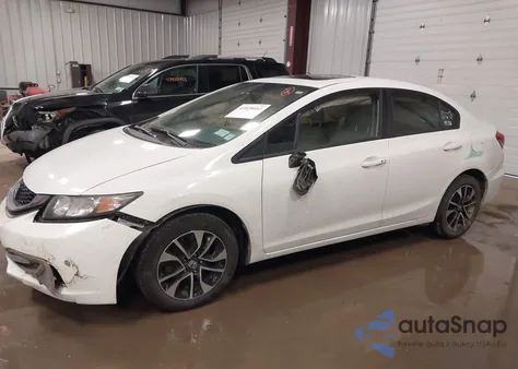 2015 Honda Civic Ex z USA, uszkodzony, nr VIN 19XFB2F84FE215376